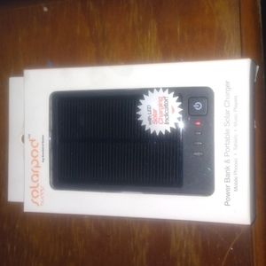 Solarpad power bank portable solar charger